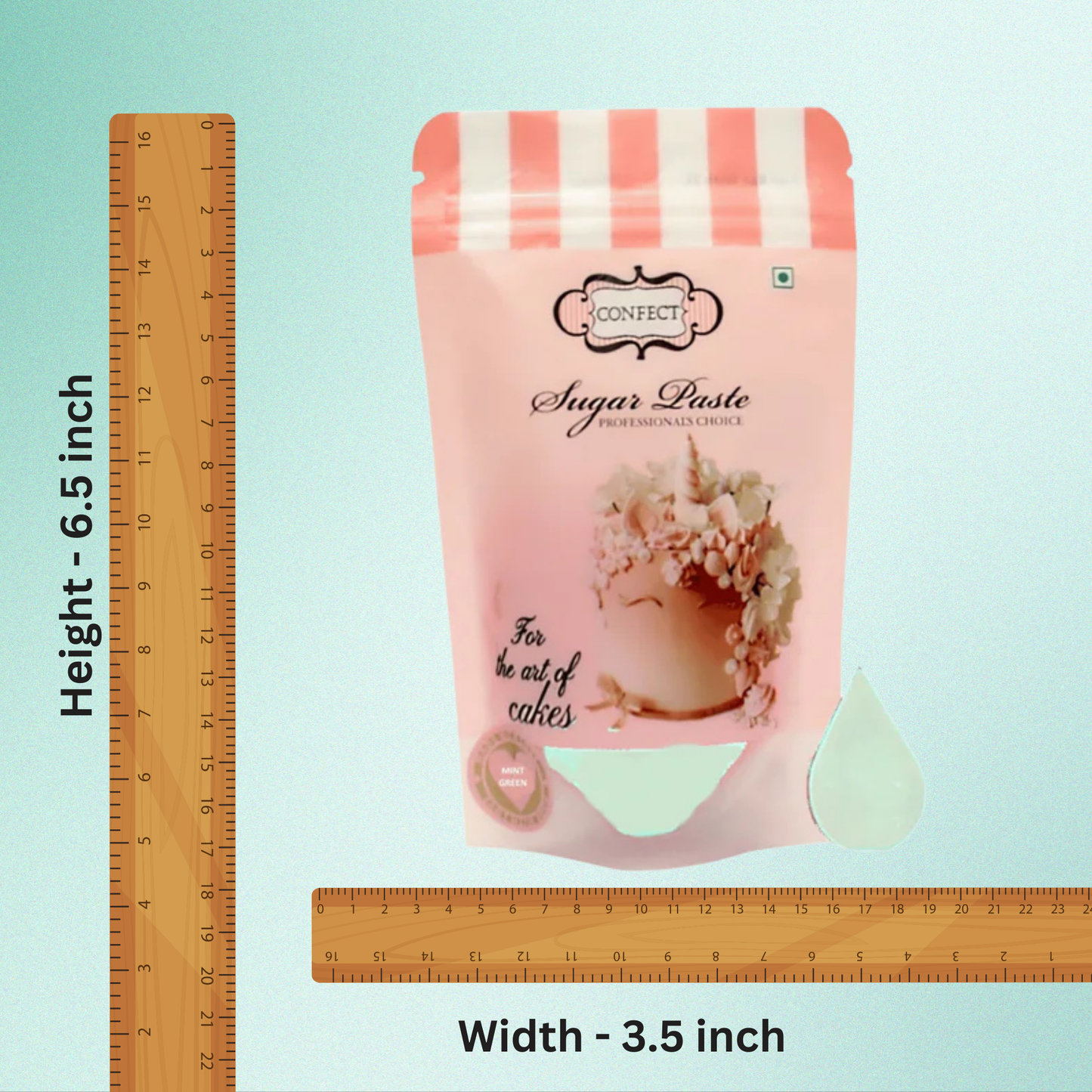 Confect Mint Green Sugarpaste 250 Gms