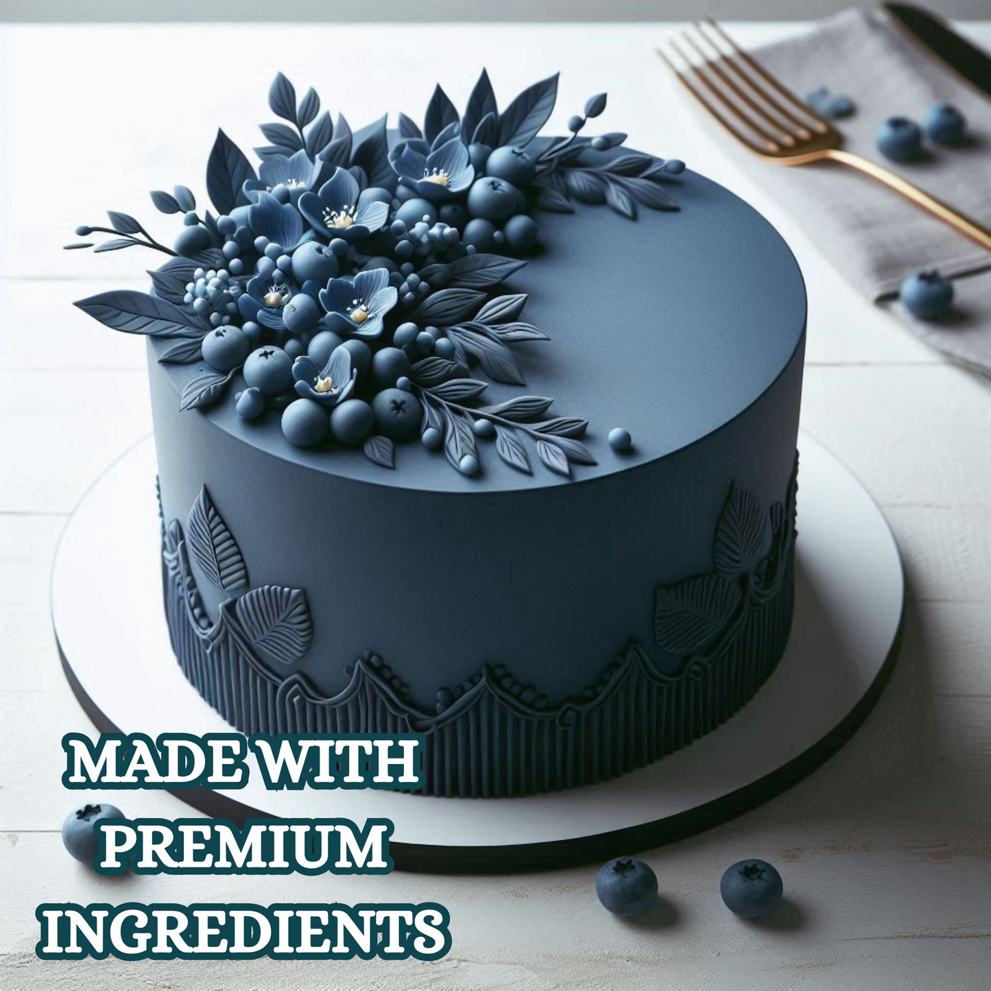 Nightsky Navy Fondant | Edible Sugarpaste 1 Kg