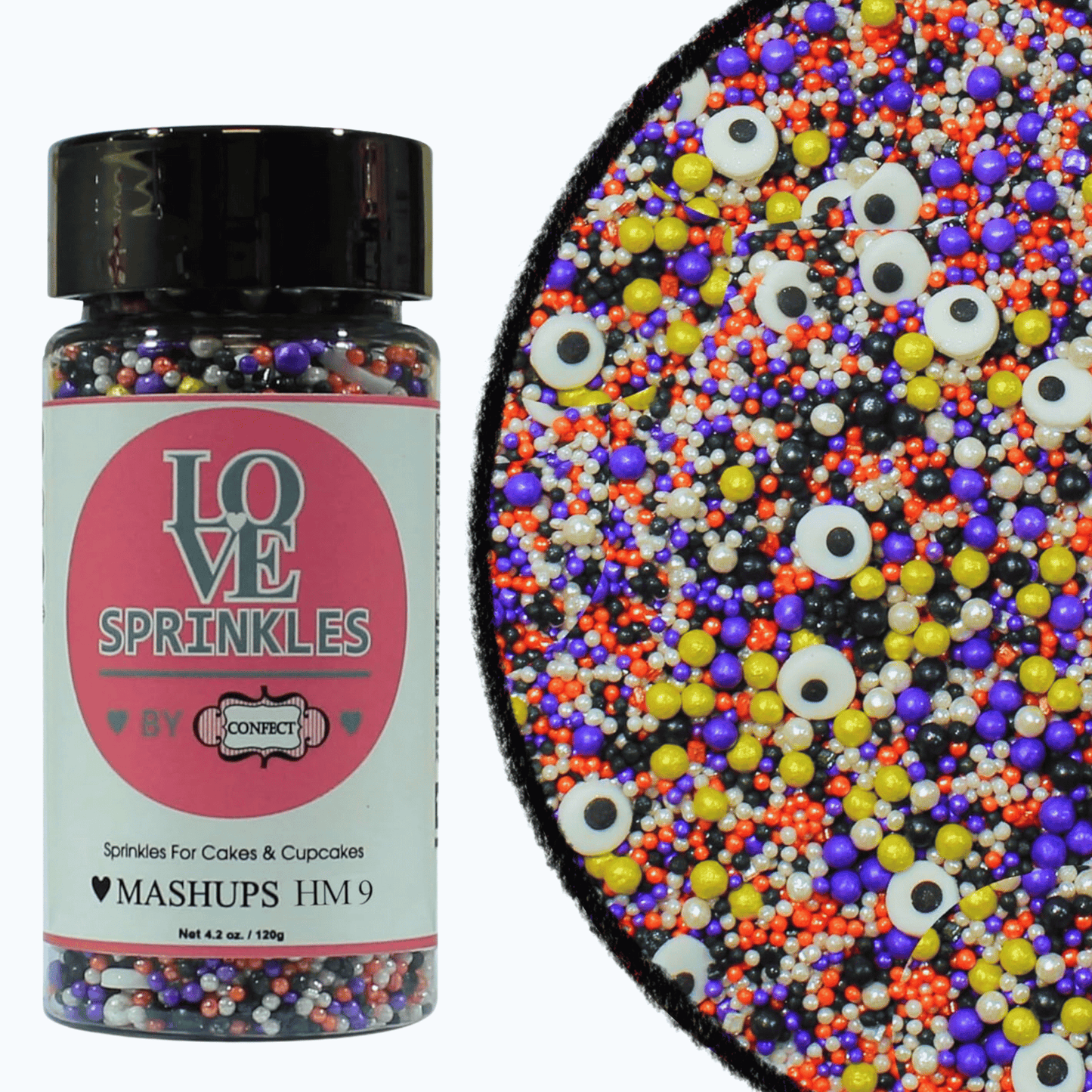 Halloween Sprinkles Mashup 1 120 Gm