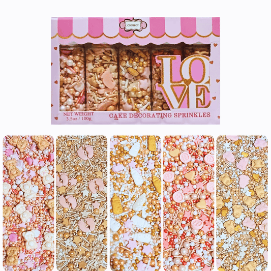 Confect Girls Baby Shower Sprinkles Pack of 5 (BABY SHOWER -13)