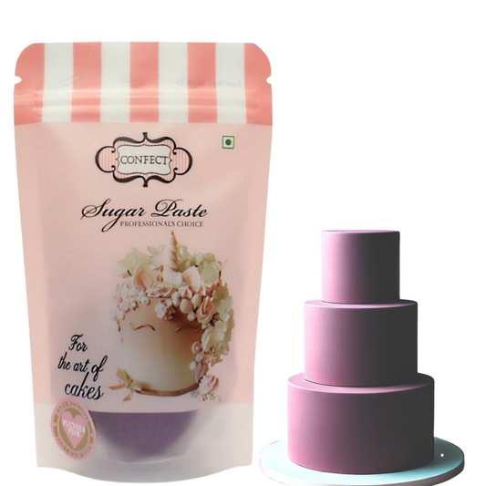 Fuchsia Pink Fondant | Edible Sugarpaste 250 Gm