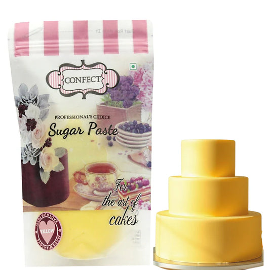 Sunshine Yellow Fondant | Edible Sugarpaste 1 Kg