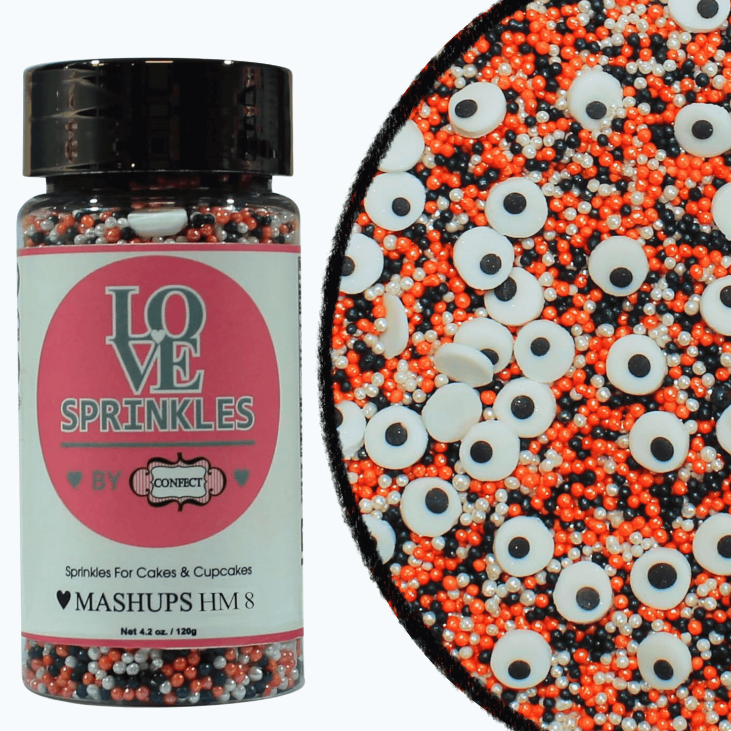 Halloween Sprinkles Mashup 3 120 Gm