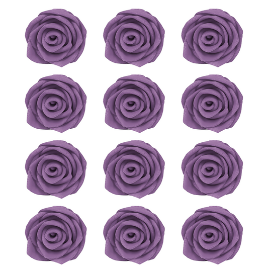 True Purple | Edible Sugar Roses Topper