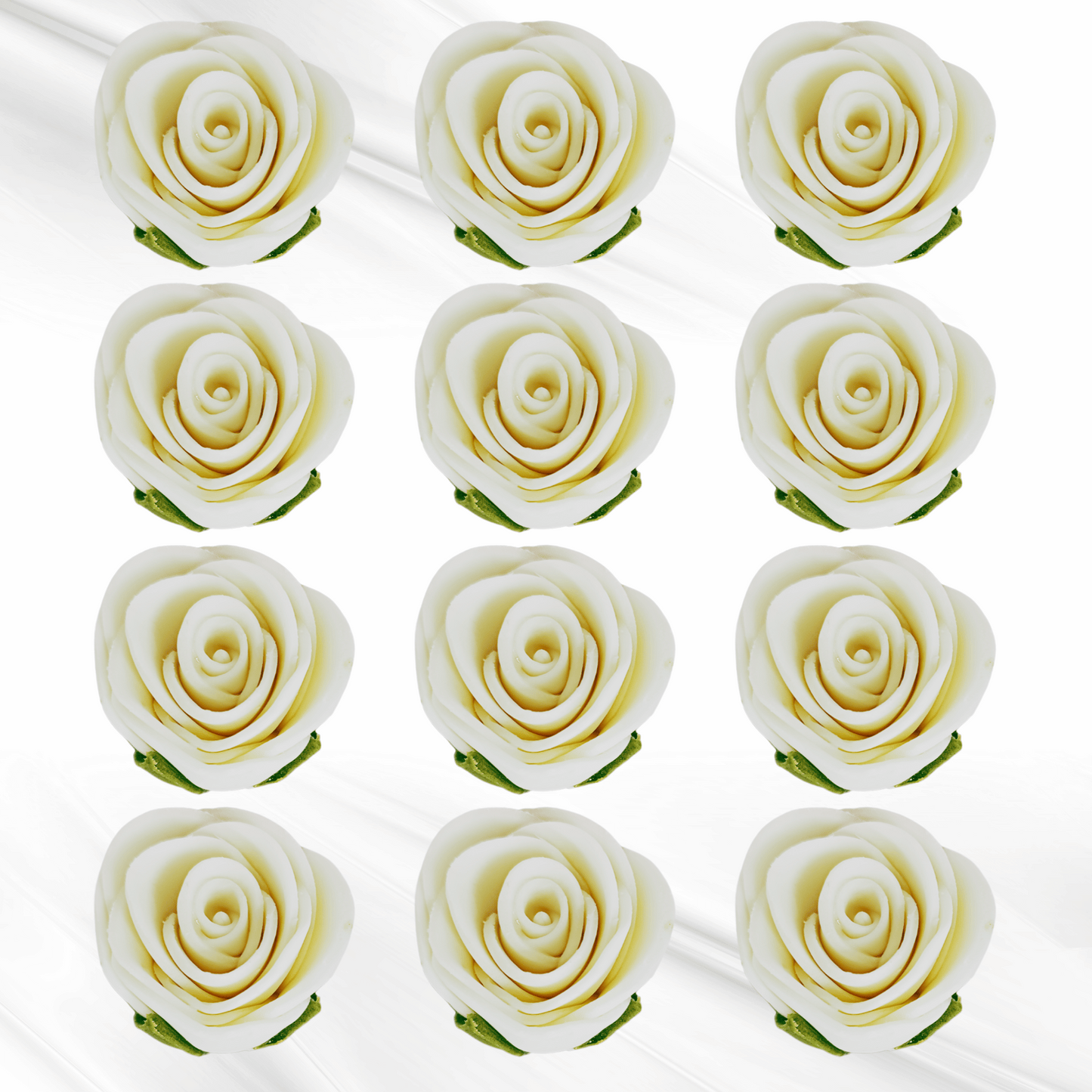 White | Edible Sugar Flower