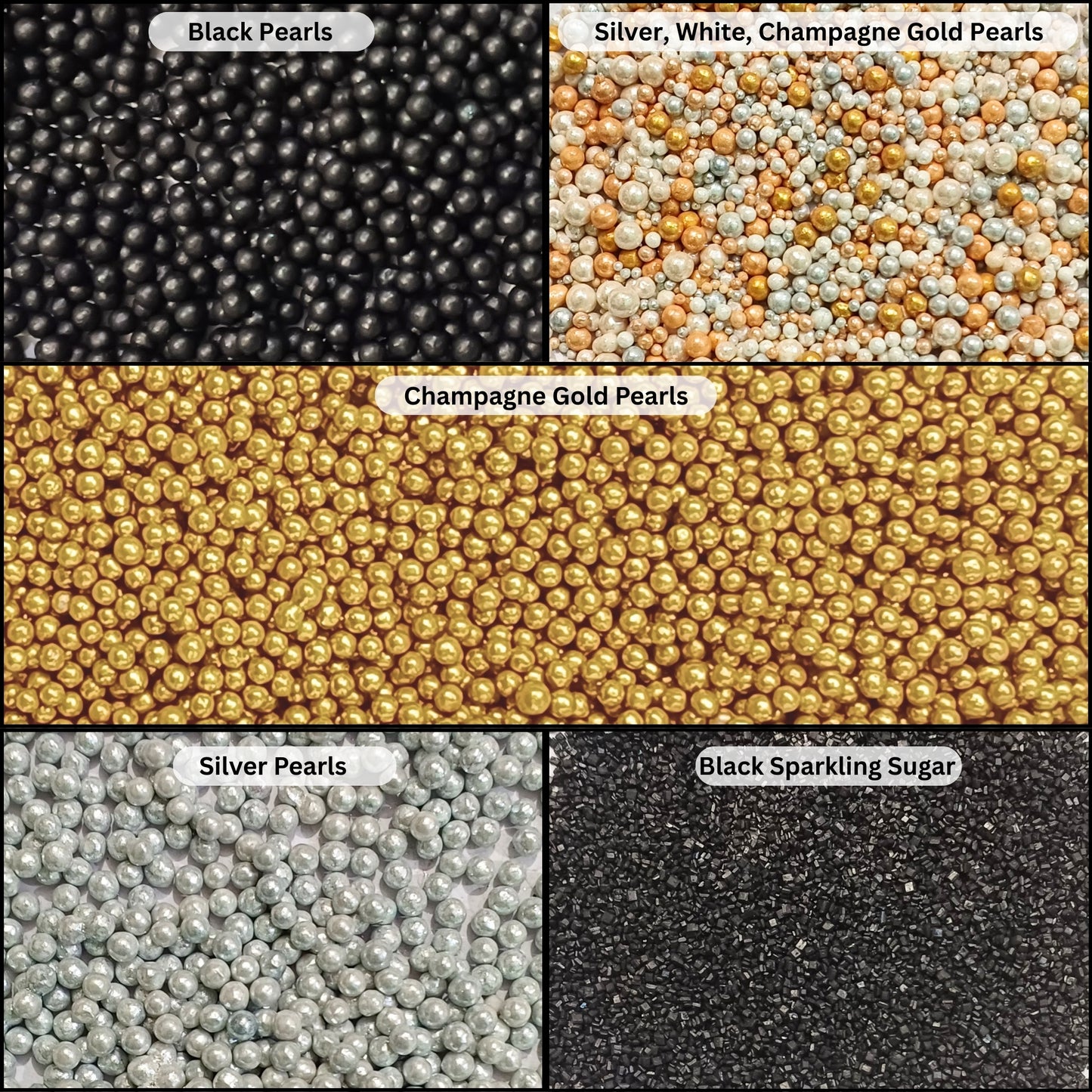 Confect Disco Ball Mashup Sprinkles for Cake Cupcake Décor 100Gms (DM-05)