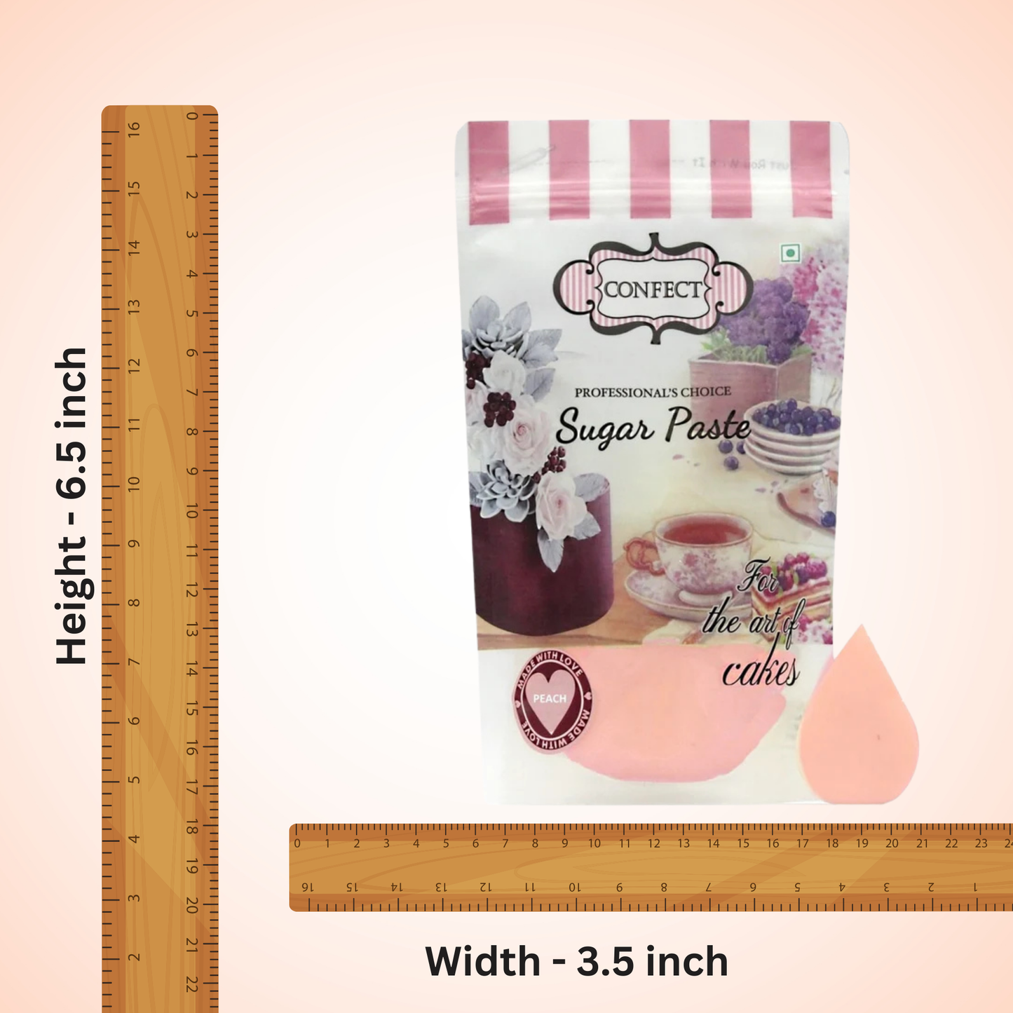 Peach Fondant | Edible Sugarpaste 1 Kg