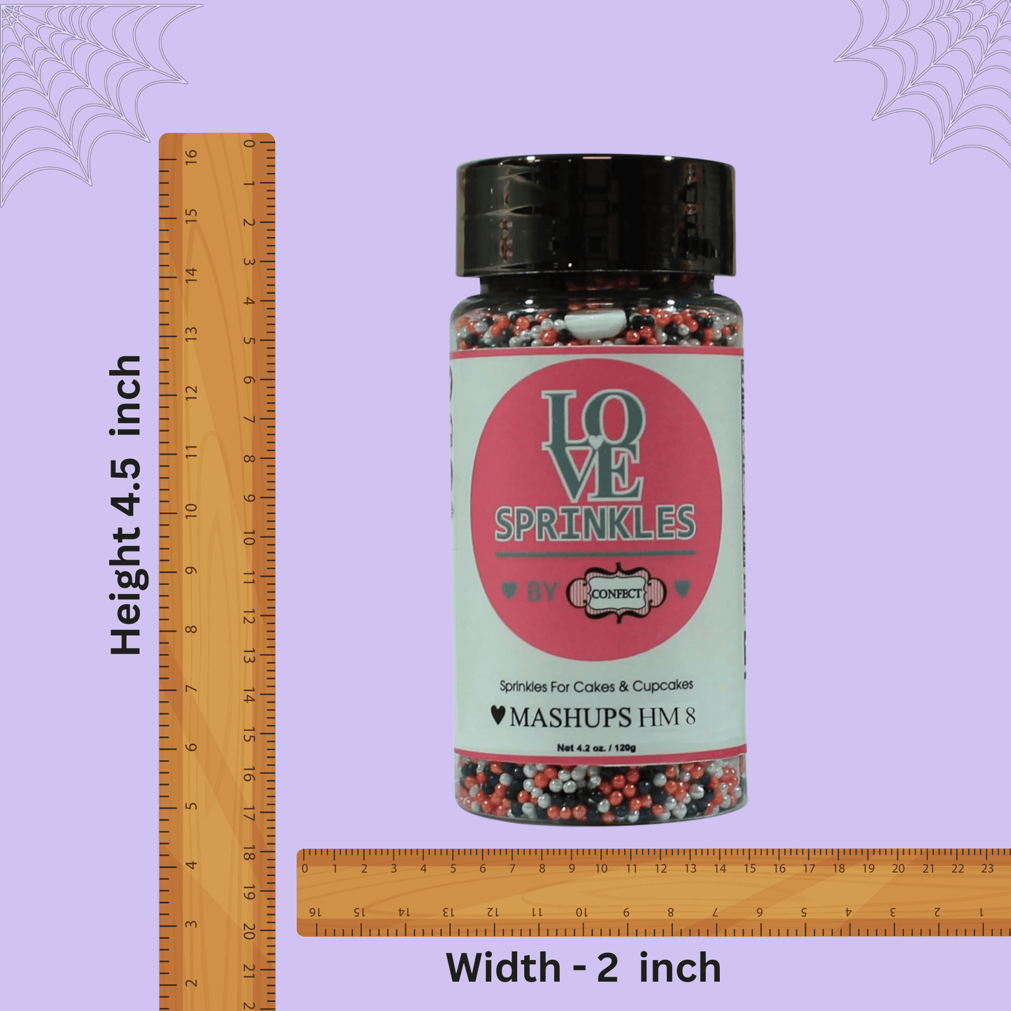 Halloween Sprinkles Mashup 3 120 Gm