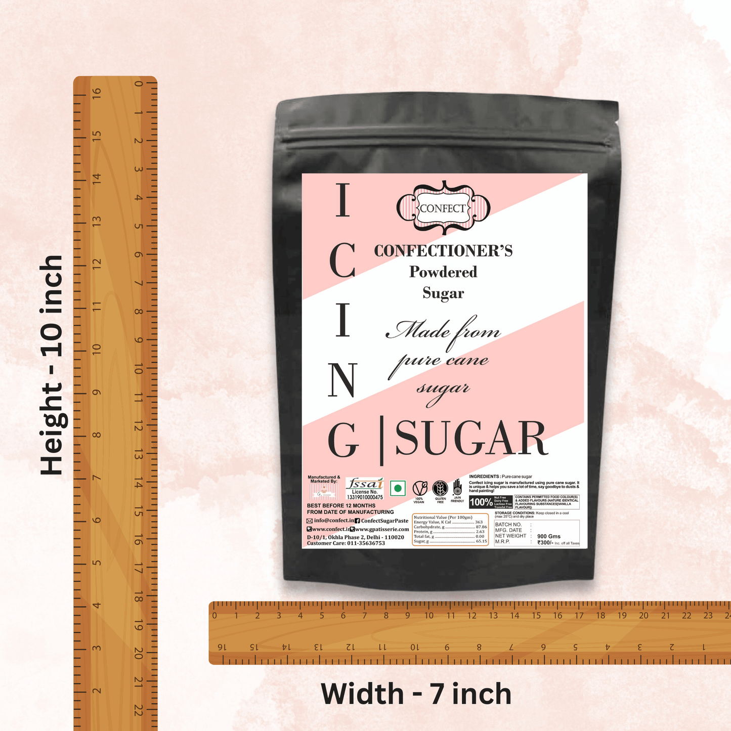Confect Icing Sugar (900Gms)