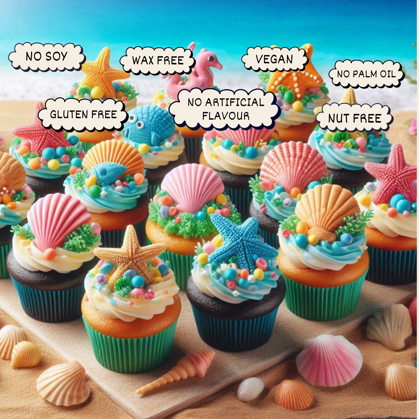 Under the Sea Sprinkles for Decoration 01 | 120 Gm