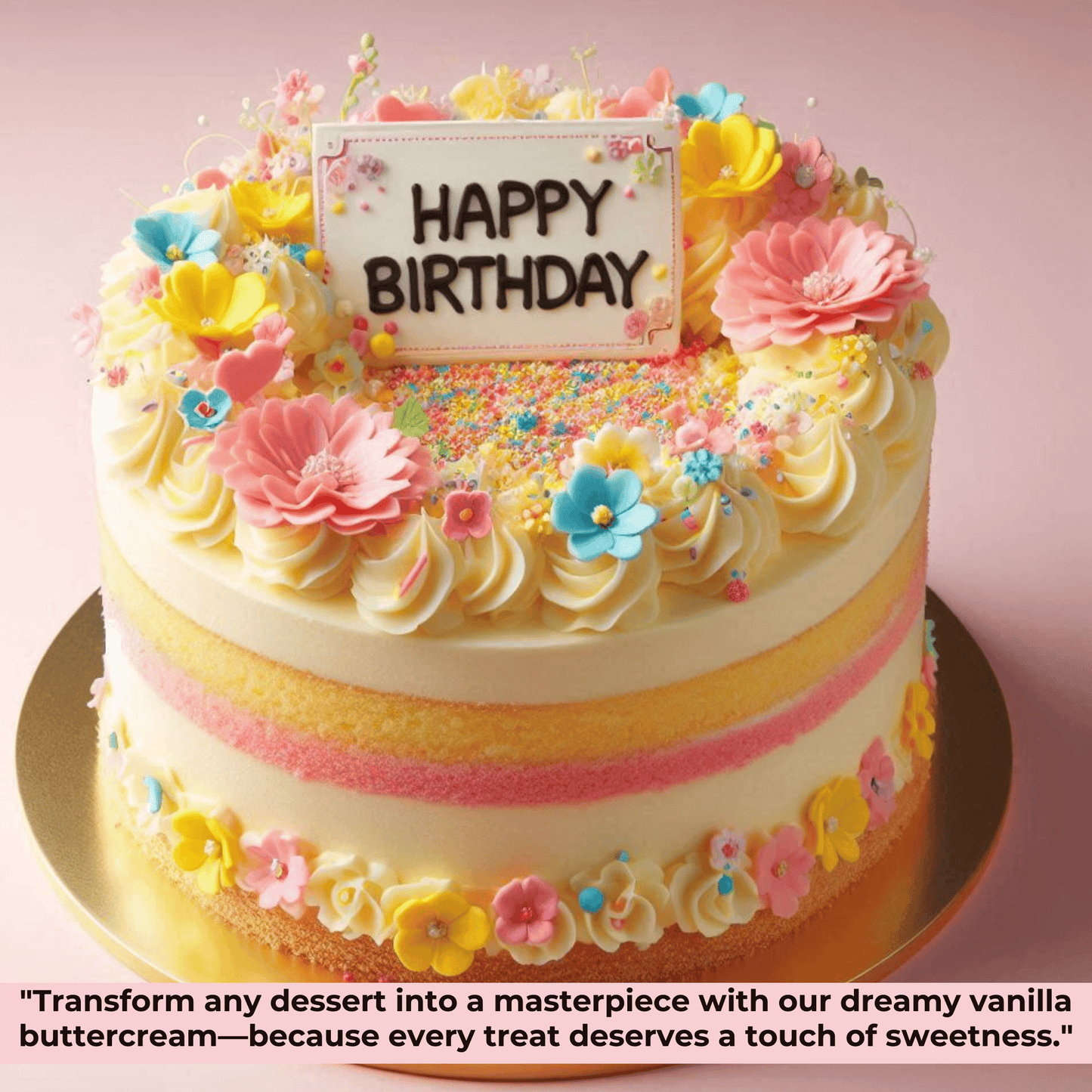 Confect American ButterCream (Vanilla Fla.) 700 Gms