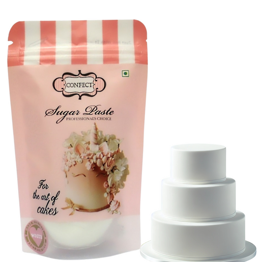 White Fondant | Edible Sugarpaste 250 Gm
