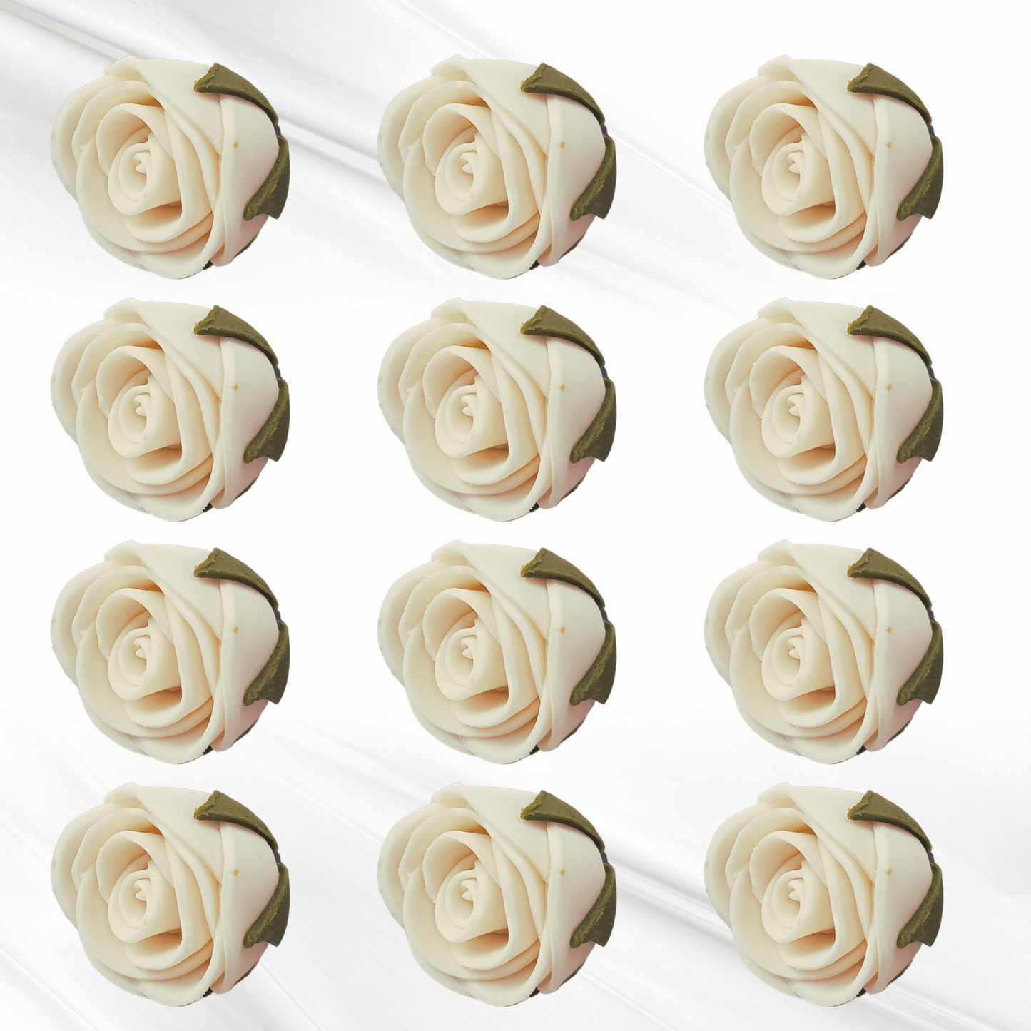 White | Edible Sugar Flower