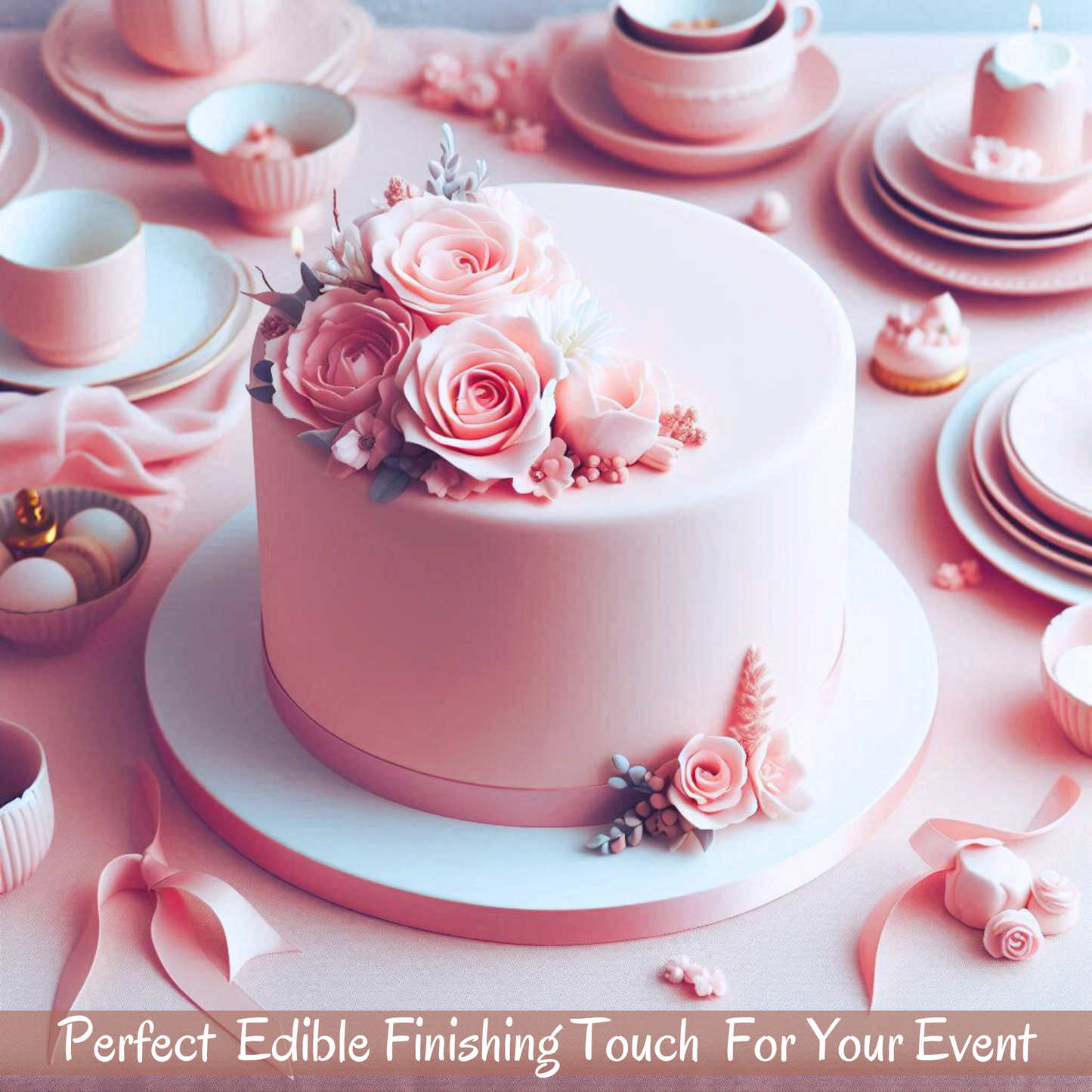 Blush Pink Fondant | Edible Sugarpaste 250 Gm