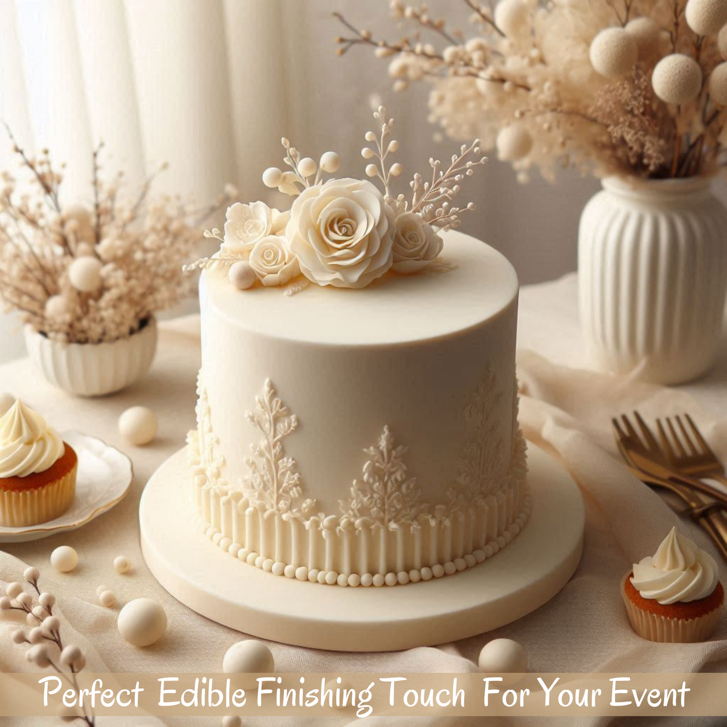 Ivory Fondant | Edible Sugarpaste 250 Gm