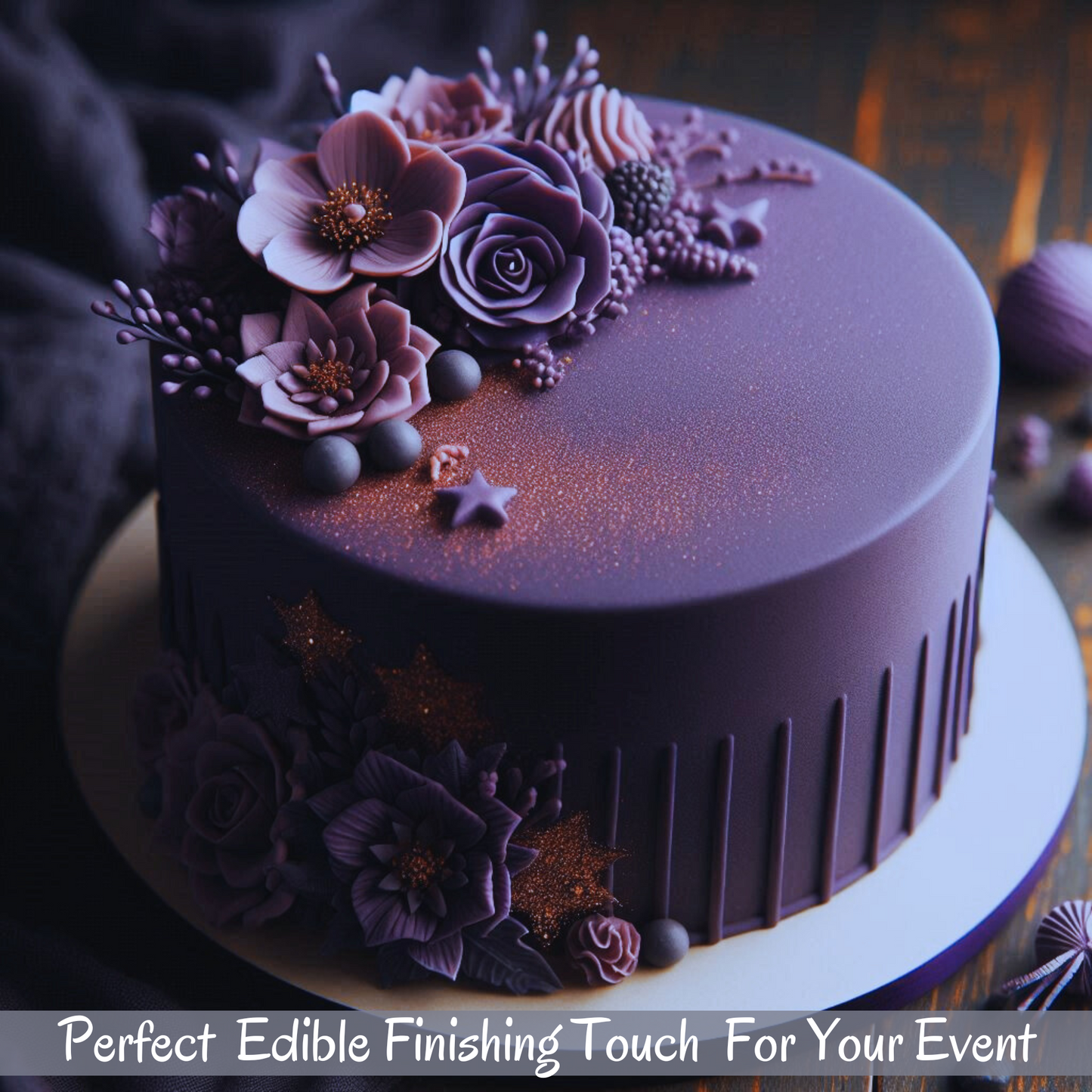 Electric Purple Fondant | Edible Sugarpaste 250 Gm