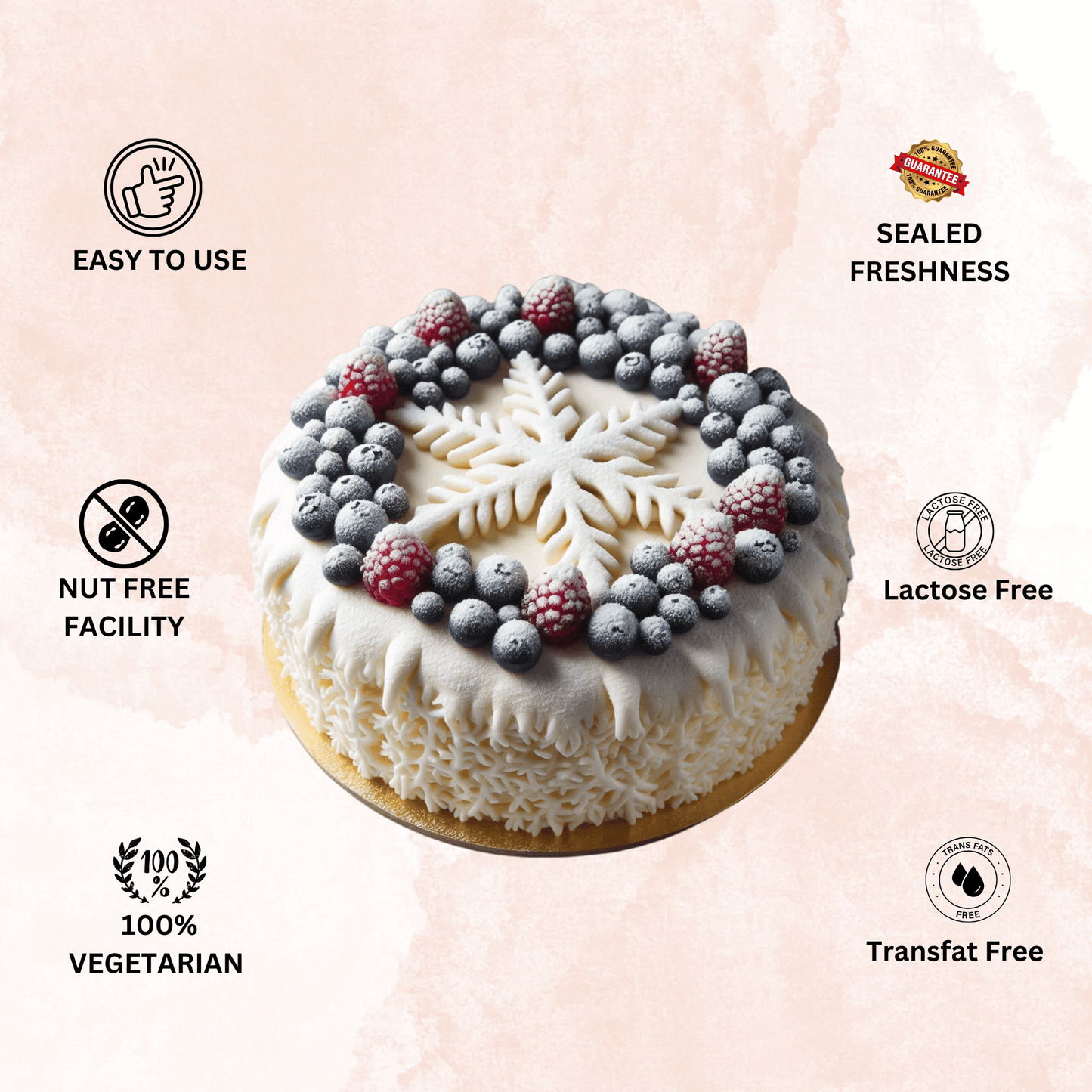 Confect Snow Sugar (900Gms)
