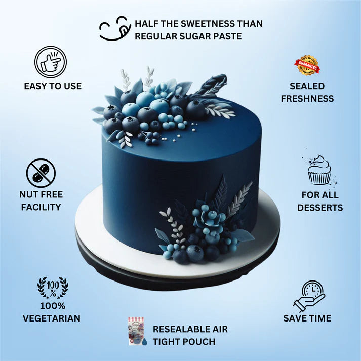 Royal Blue Fondant | Edible Sugarpaste 1 Kg