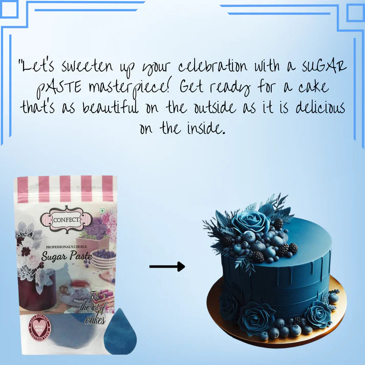 Royal Blue Fondant | Edible Sugarpaste 1 Kg
