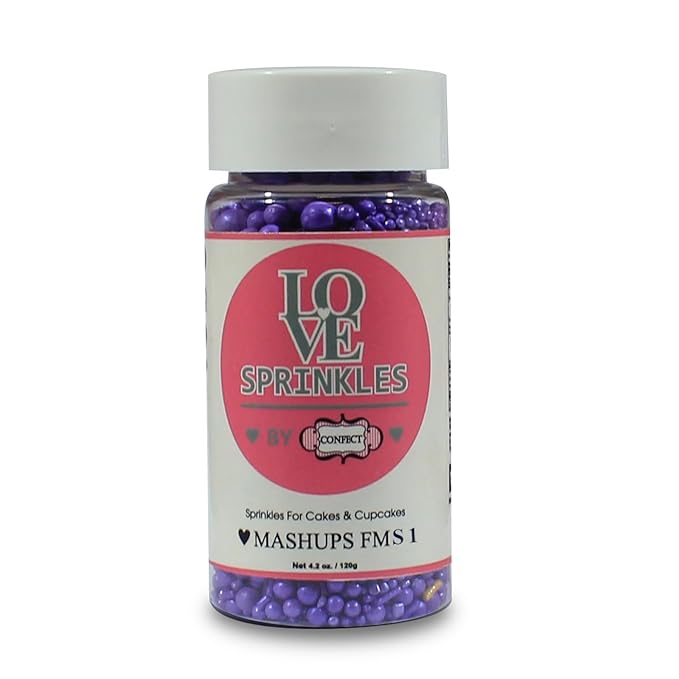 Purple | Sprinkles Bottle for Decoration Bottle 100 g