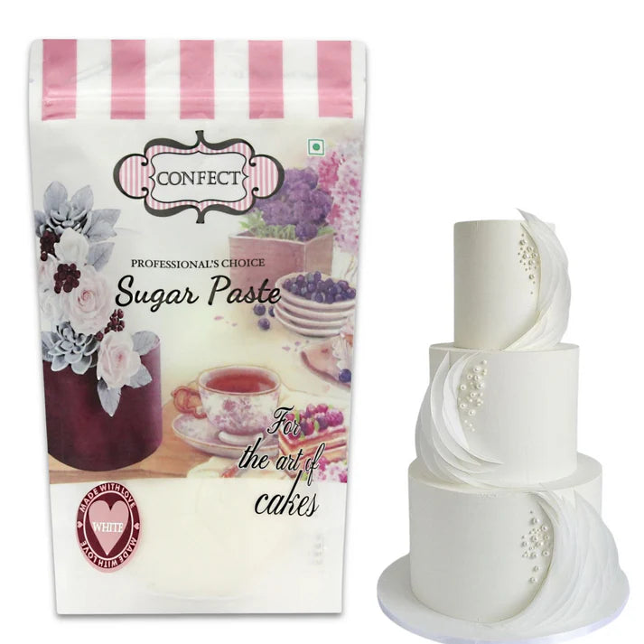 White Fondant | Edible Sugarpaste 1 Kg