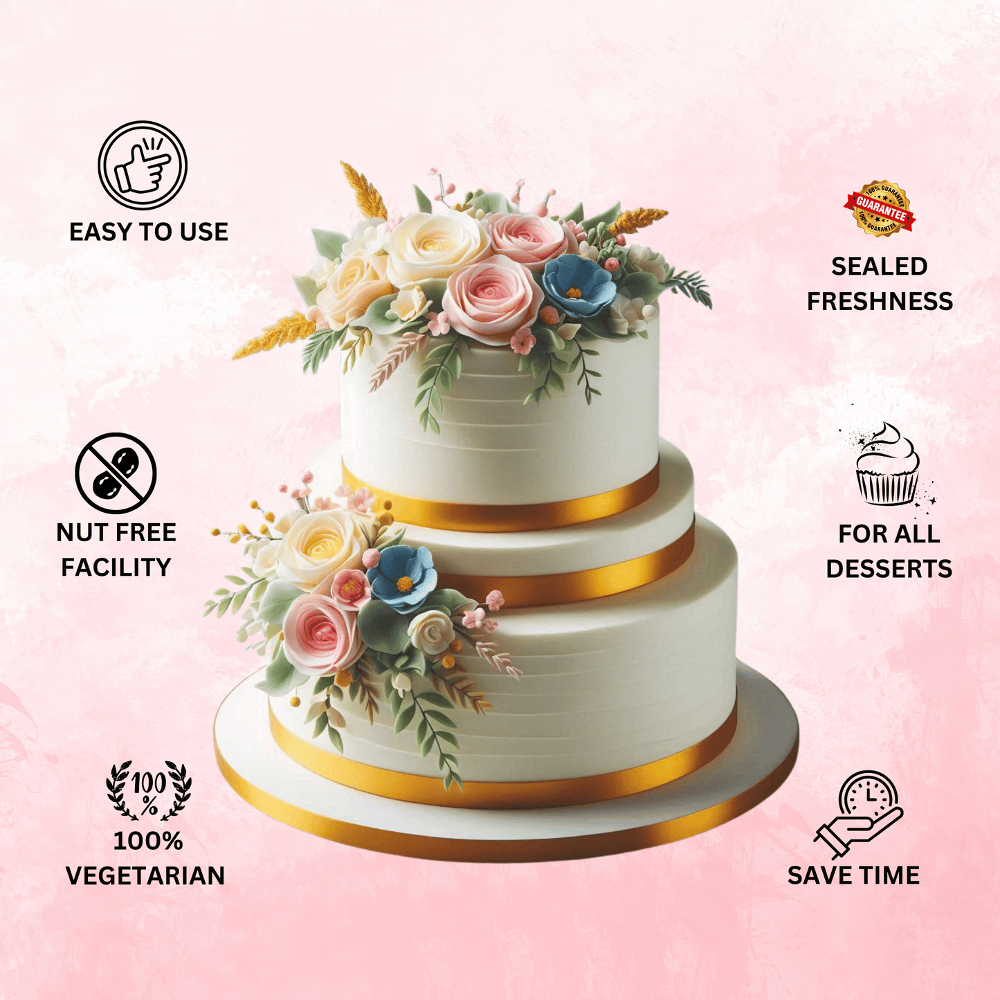 Confect American ButterCream (Vanilla Fla.) 700 Gms