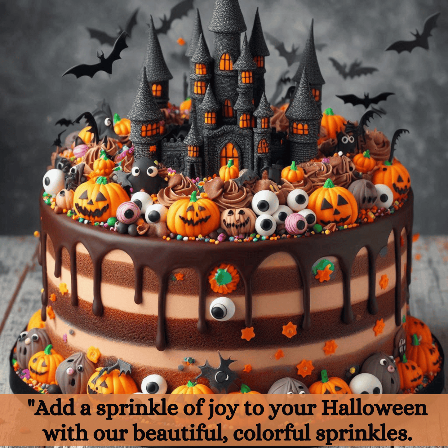 Halloween Sprinkles Mashup 1 120 Gm