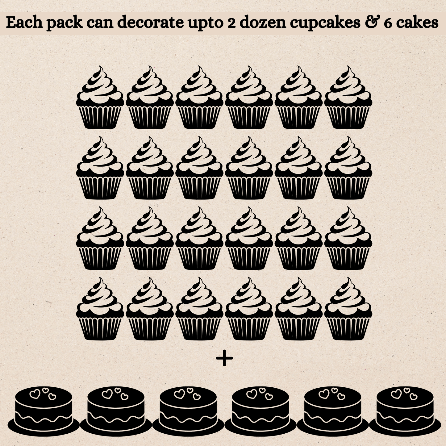 Sprinkles for Cakes & Cupcakes Decoration | USP-21(Bronze)