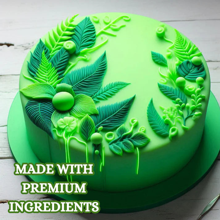 Neon Green Fondant | Edible Sugarpaste 1 Kg