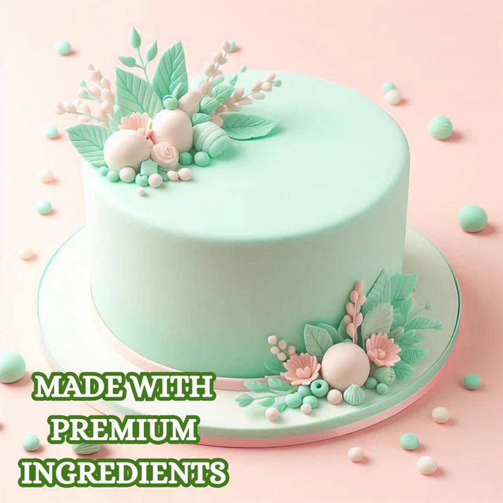 Mint Green Fondant | Edible Sugarpaste 1 Kg