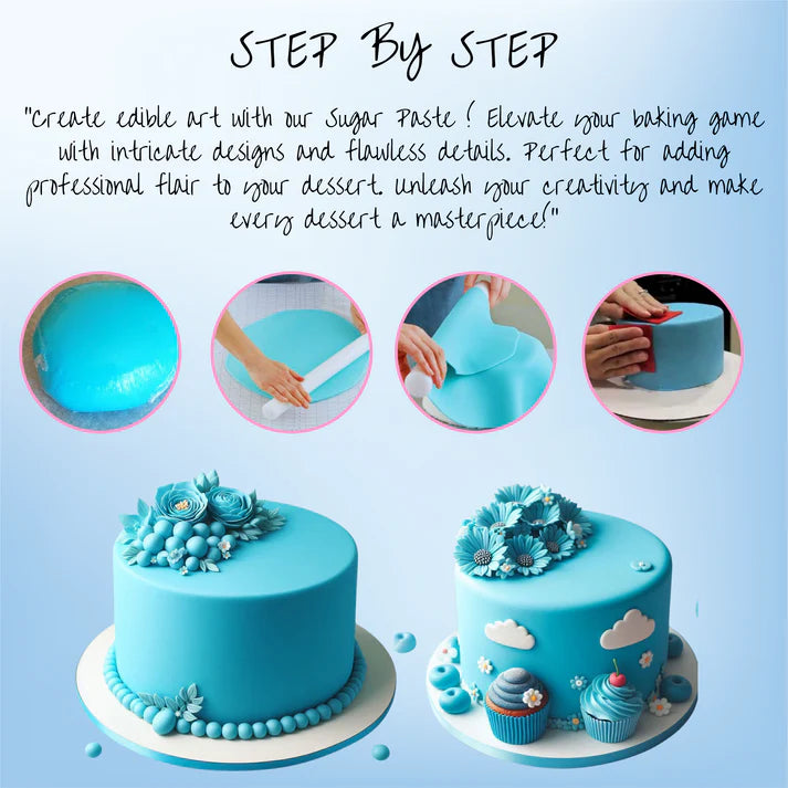 Superhero Blu Fondant | Edible Sugarpaste 1 Kg