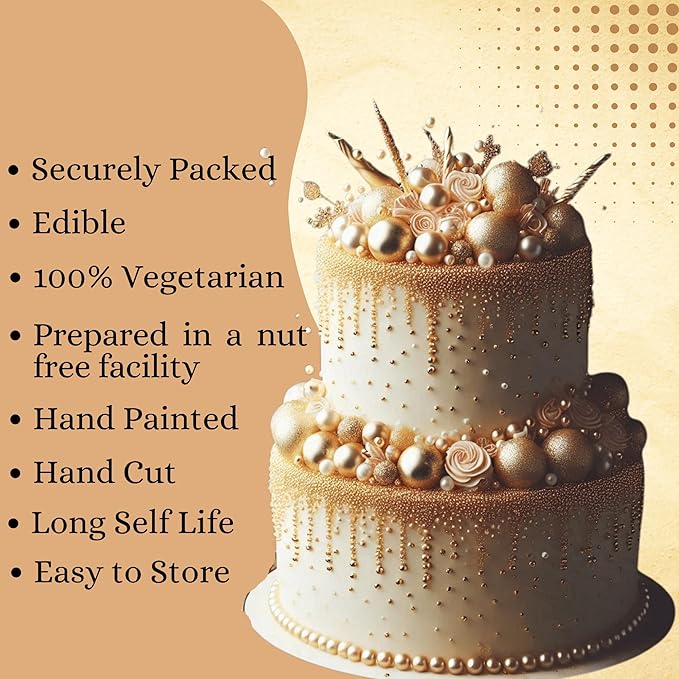 Champagne Gold | Sprinkles Bottle for Decoration Bottle 100 g