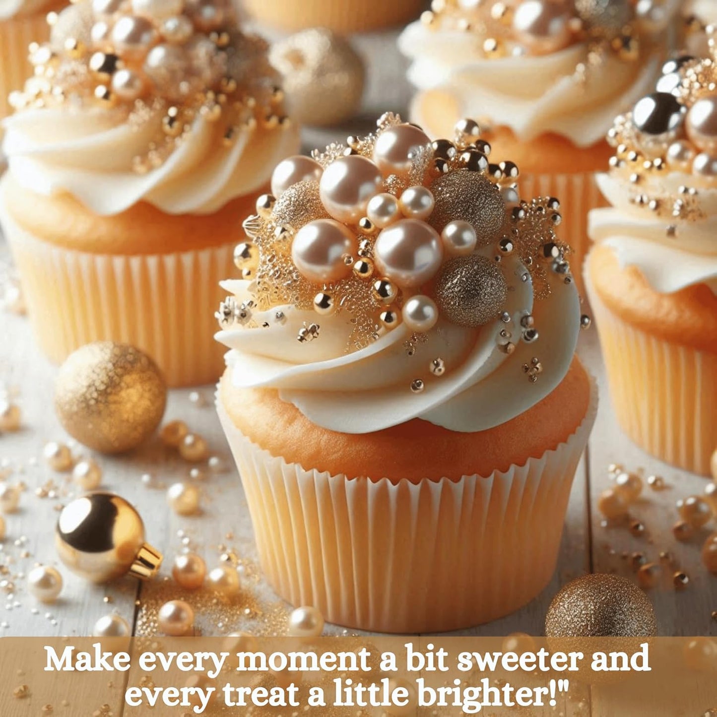 Champagne Gold | Sprinkles Bottle for Decoration Bottle 100 g