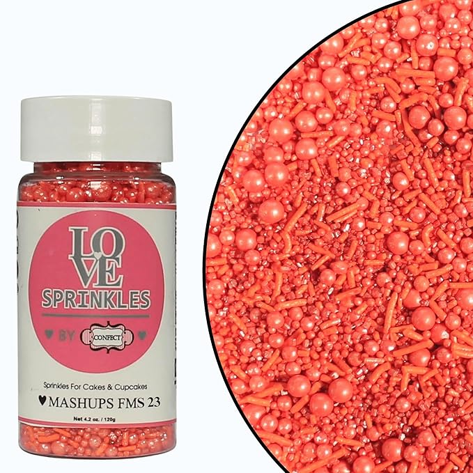 Citrus Orange | Sprinkles Bottle for Decoration Bottle 100 g