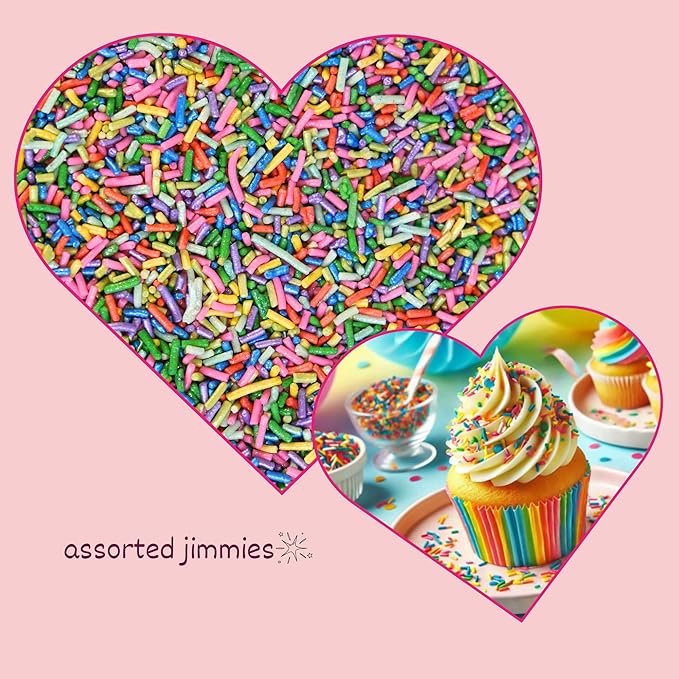 Rainbow Sprinkles for Decoration 11 | 120 g