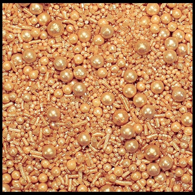 Champagne Gold | Sprinkles Bottle for Decoration Bottle 100 g
