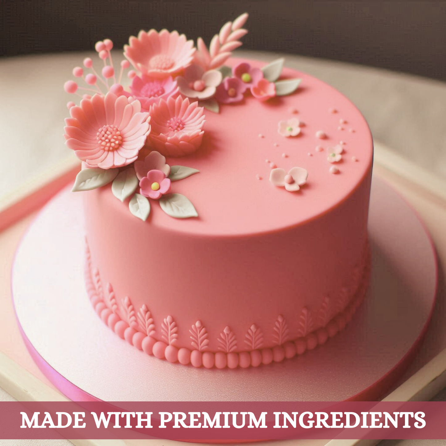 Old Rose Fondant | Edible Sugarpaste 250 Gm