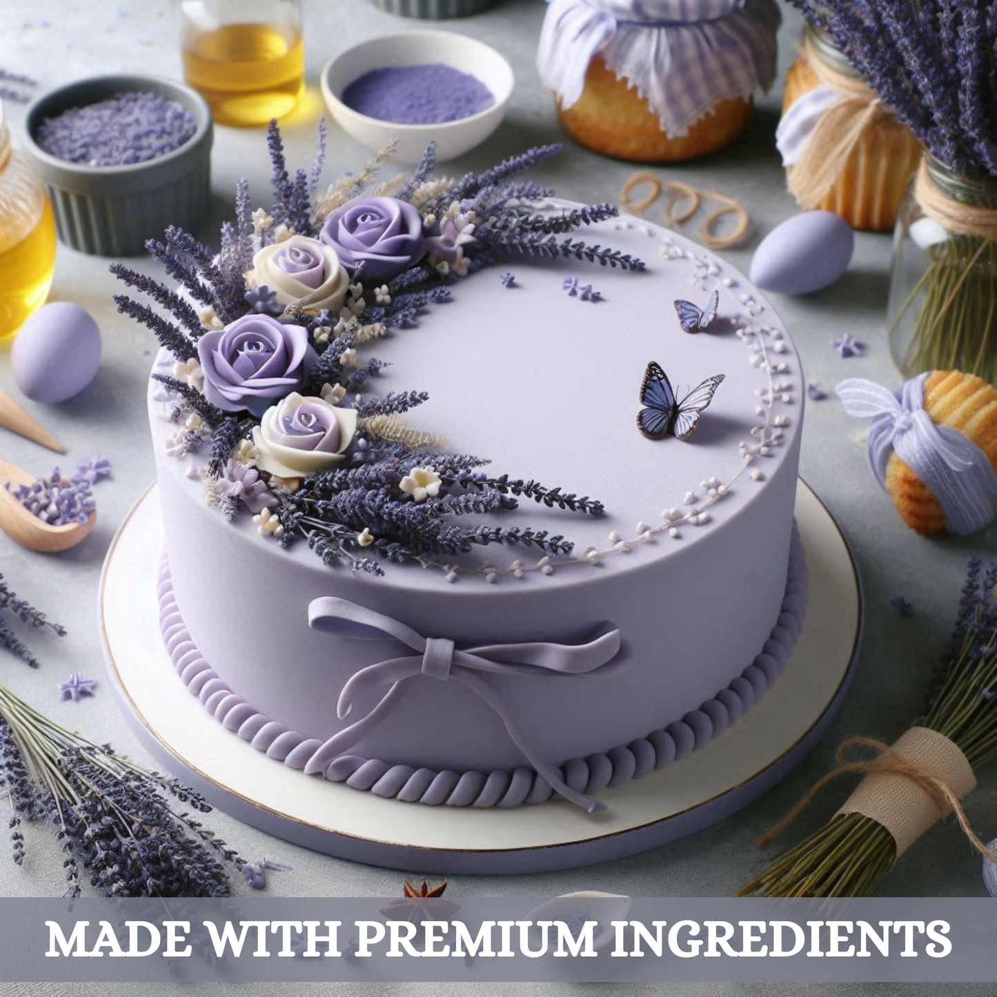 Lavender Fondant | Edible Sugarpaste 250 Gm