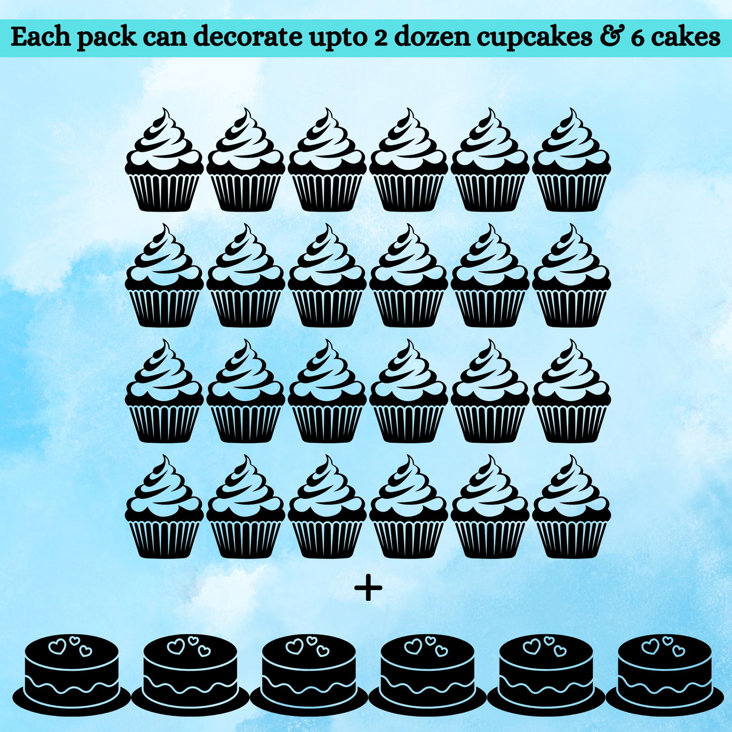 Confect Boys Baby Shower Sprinkles | Gender Reveal Sprinkles Pack of 5 (BABY SHOWER -31)