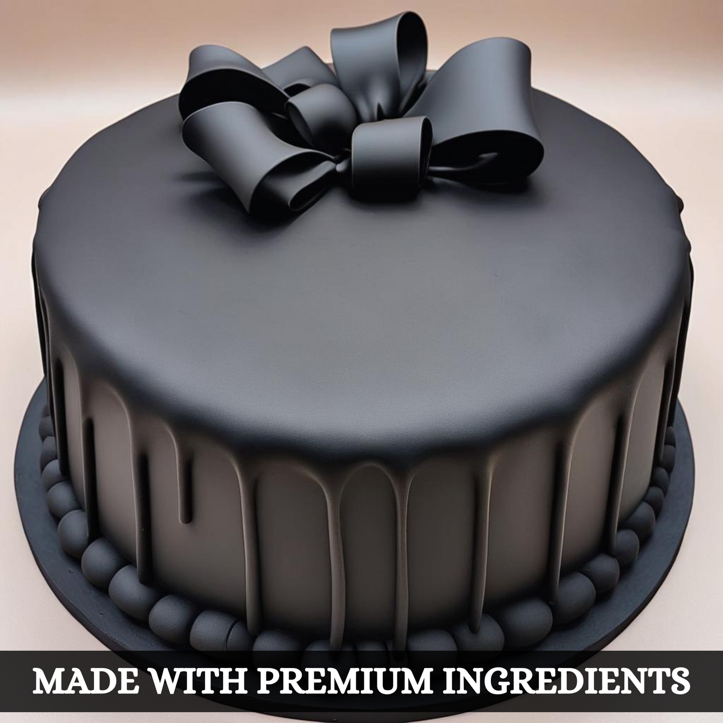 Black Fondant | Edible Sugarpaste 250 Gm
