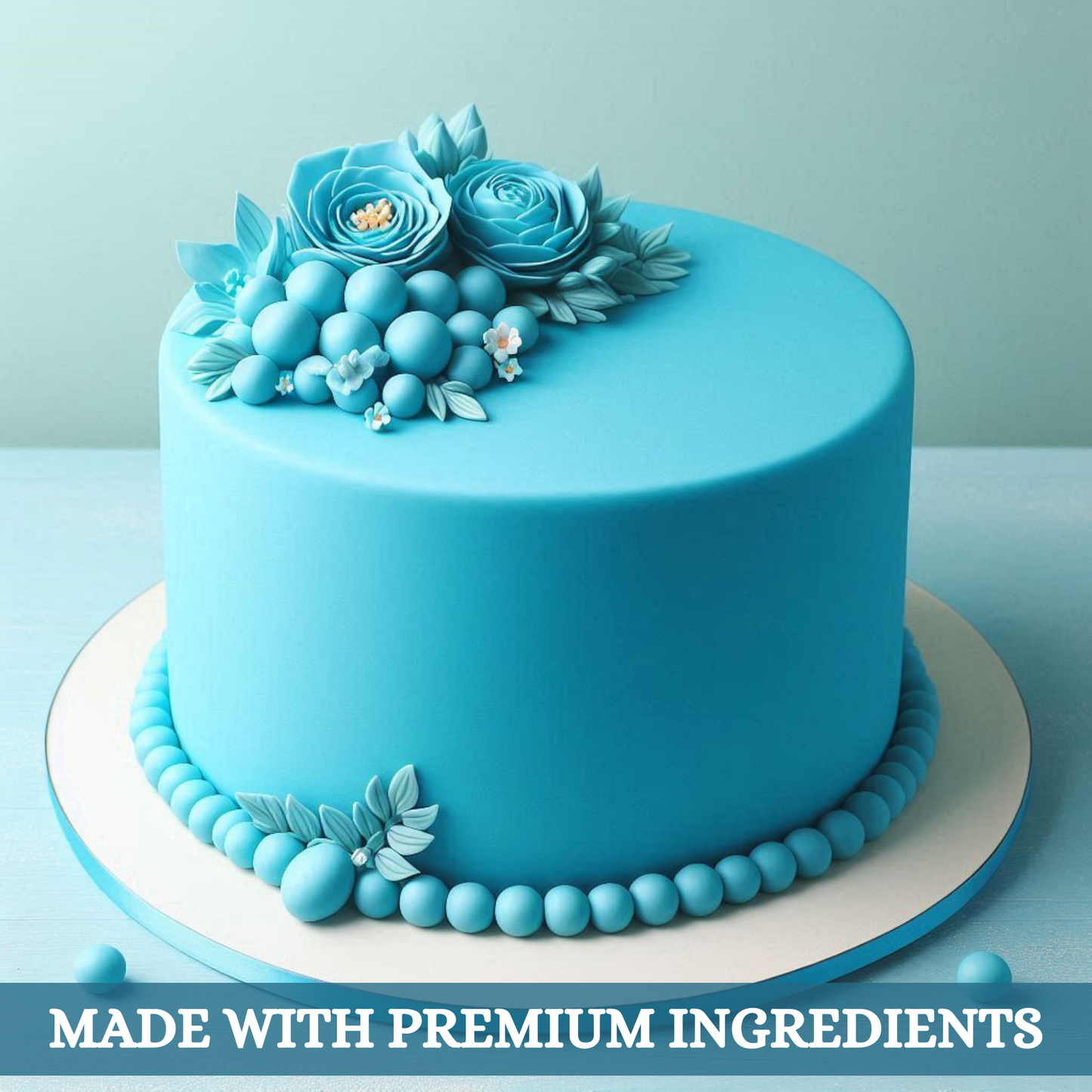 Superhero Blue Fondant | Edible Sugarpaste 250 Gm