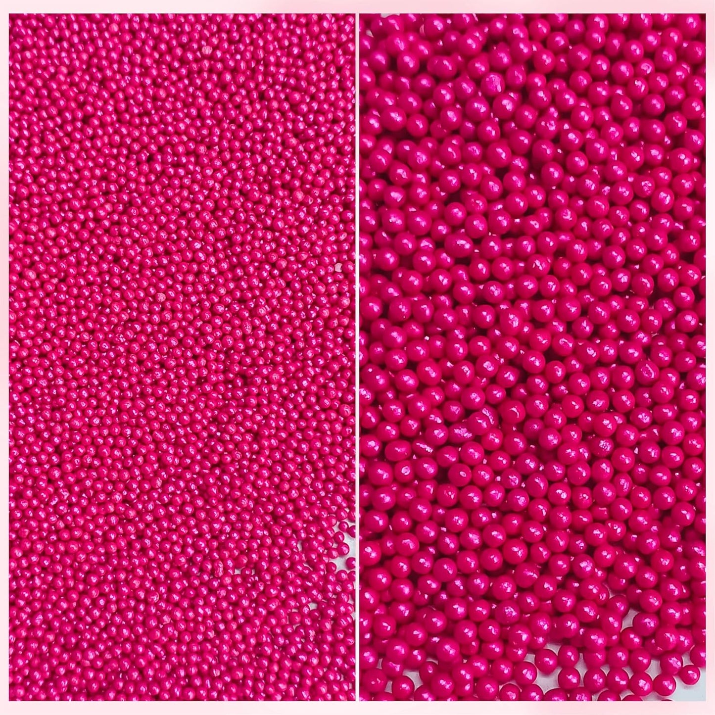 Sprinkles for Cakes & Cupcakes Decoration | USP-6(Crimson Pink)