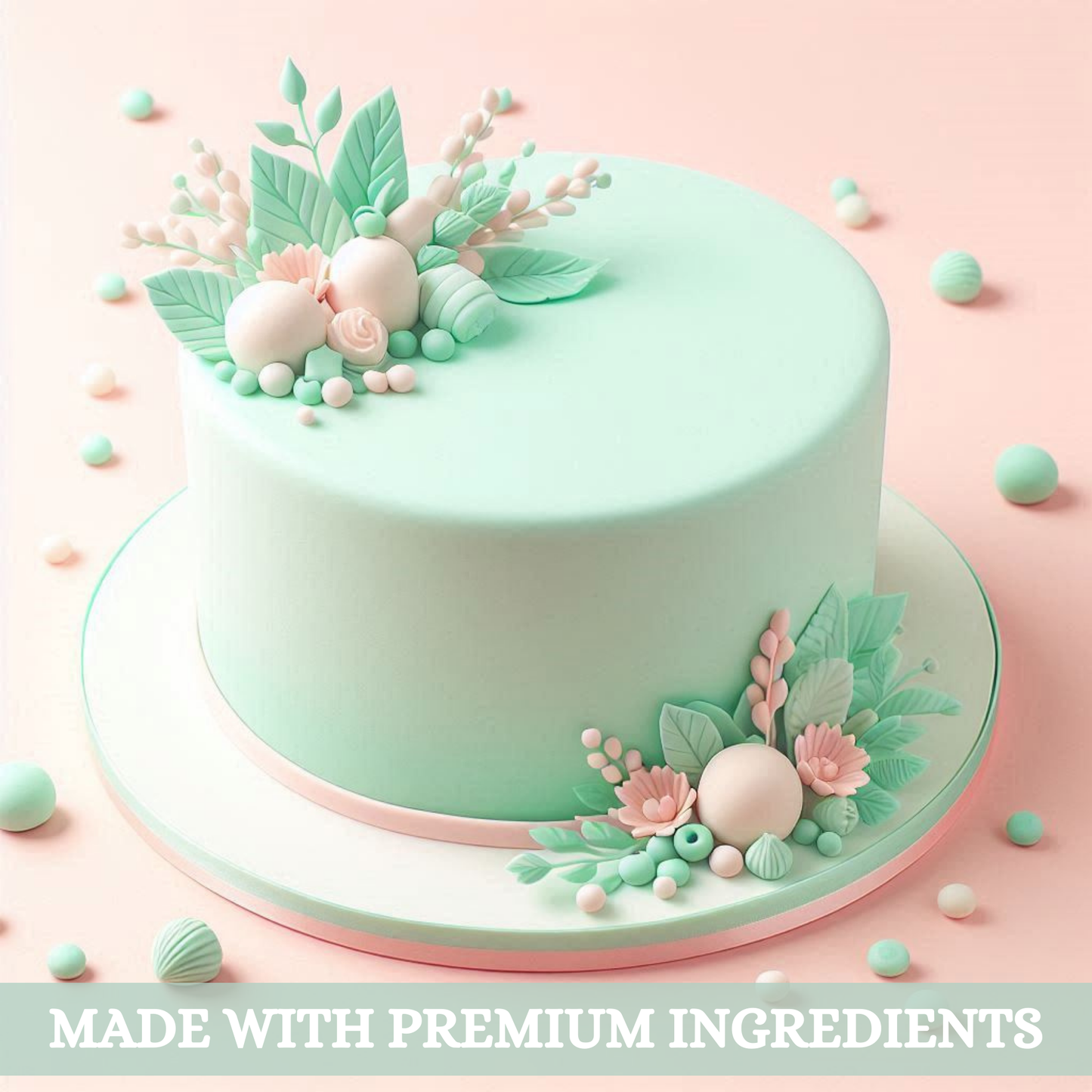 Confect Mint Green Sugarpaste 250 Gms