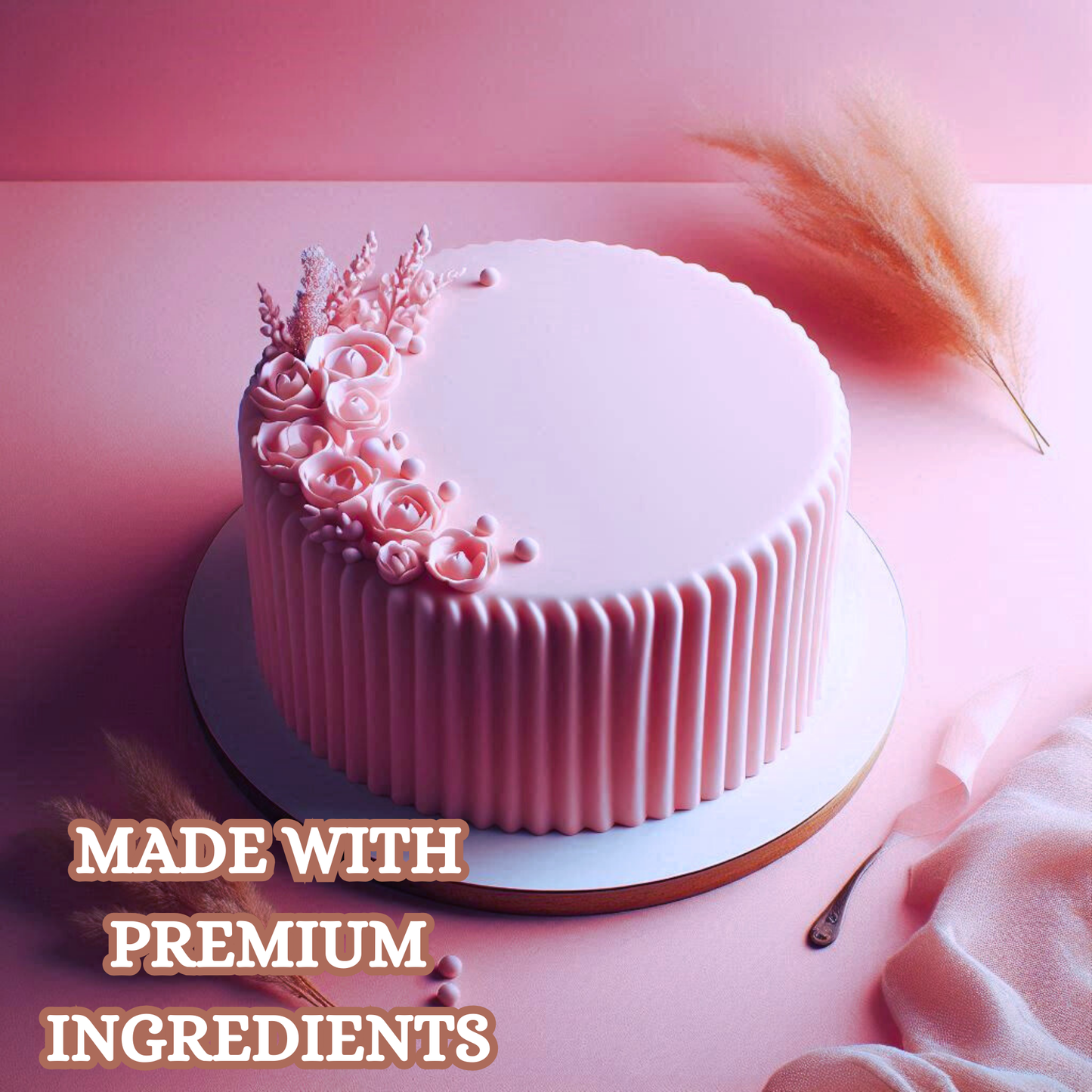 Blush Pink Fondant | Edible Sugarpaste 1 Kg