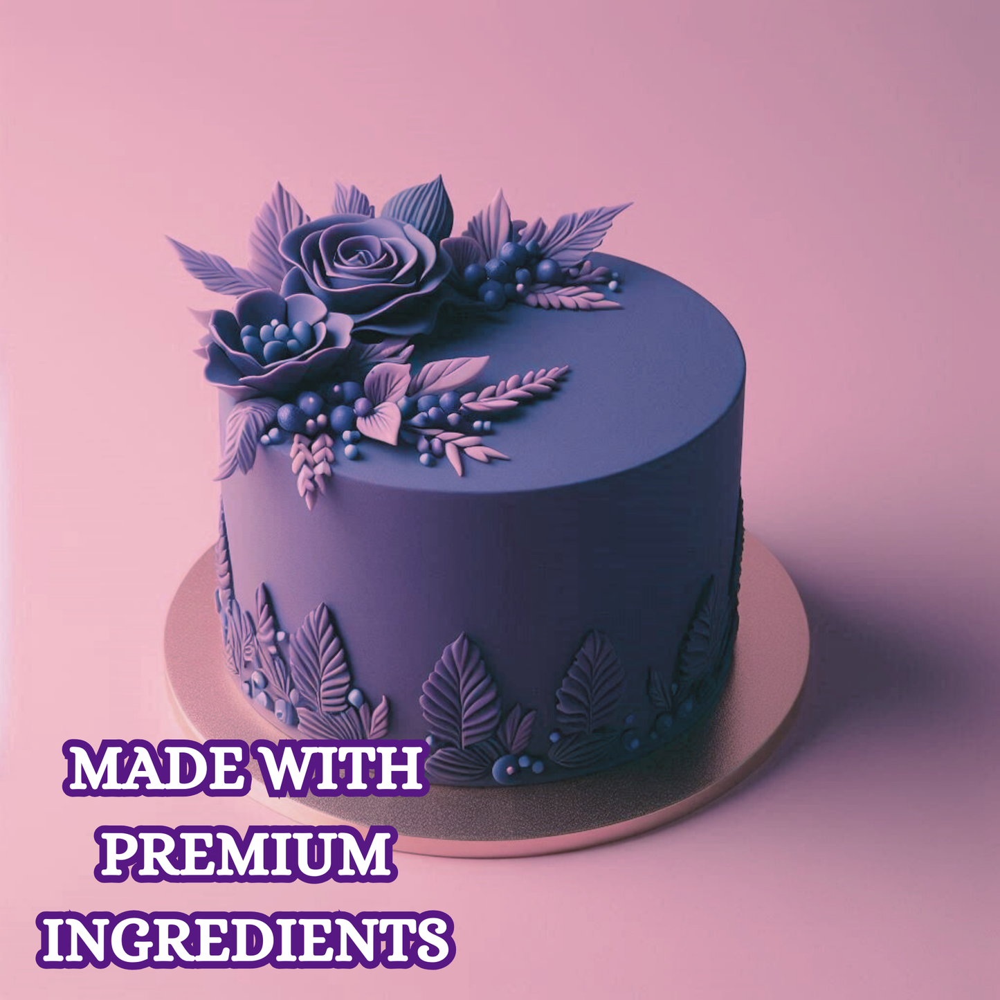 Electric Purple Fondant | Edible Sugarpaste 1 Kg