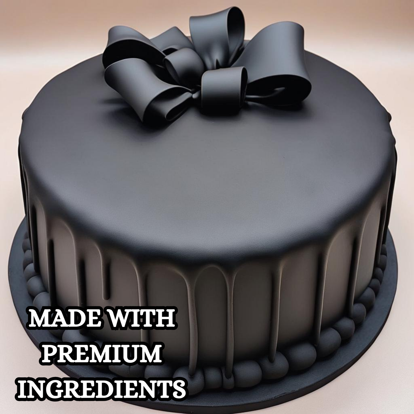 Black Fondant | Edible Sugarpaste 1 Kg