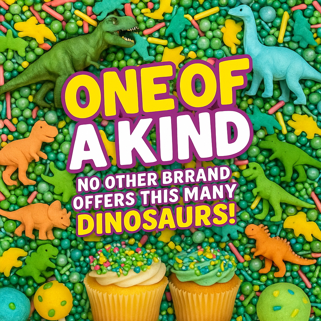Dino Sprinkles for Decoration 05 | 140 Gm