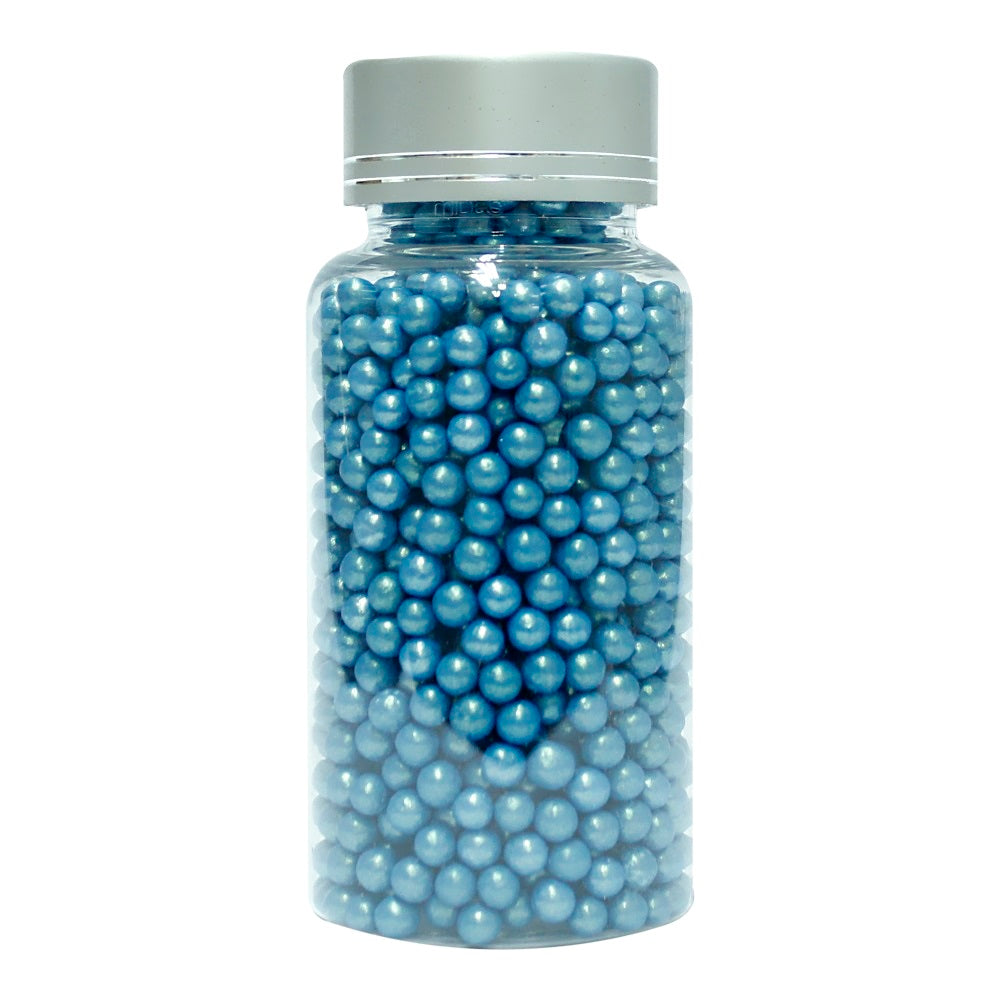 Confect Blue Disco Balls Sprinkles 5 MM 1 Kg