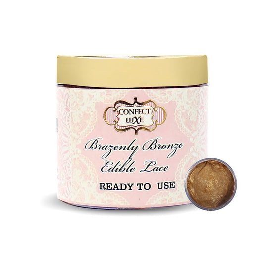 Brazenly Bronze Edible Lace