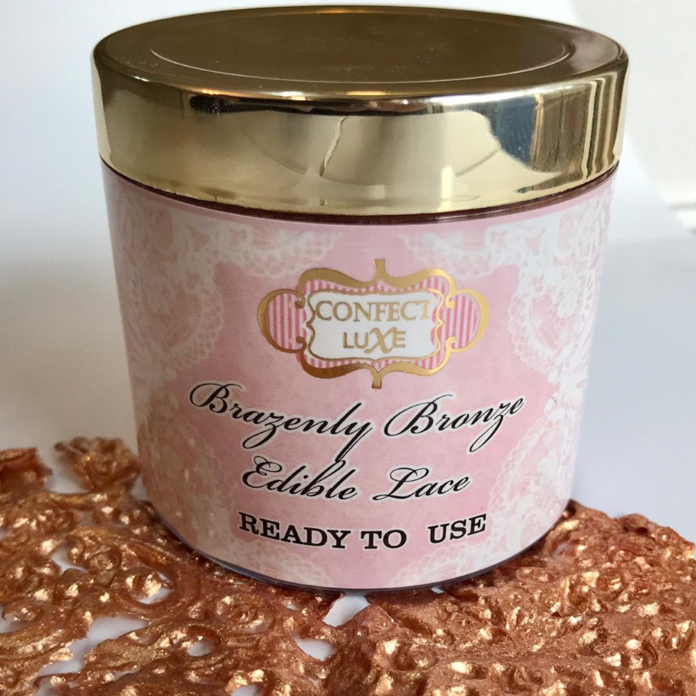 Brazenly Bronze Edible Lace 2